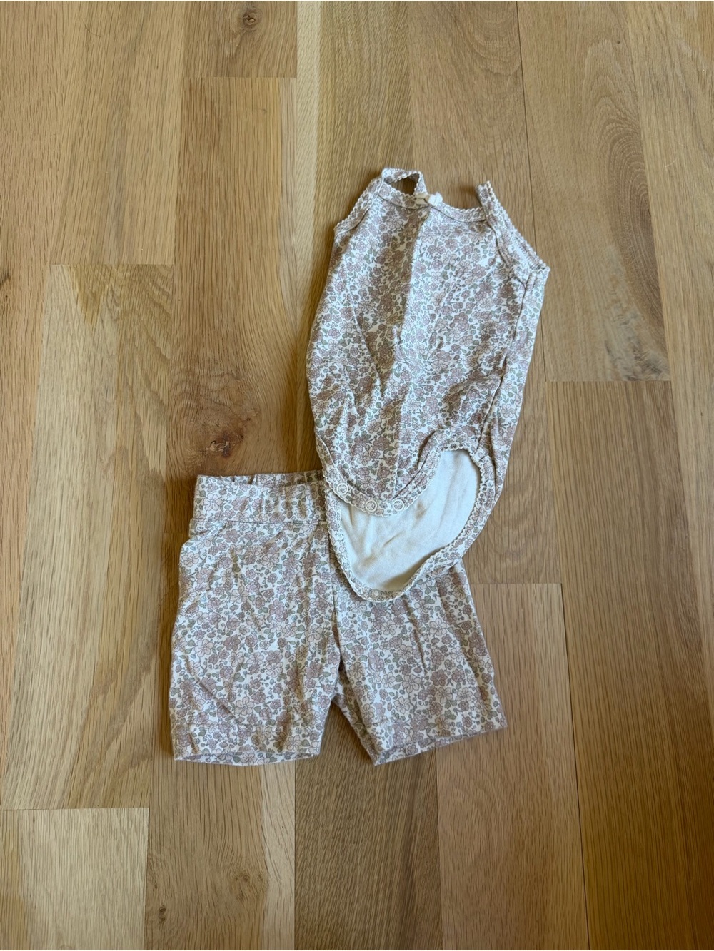 Jamie Kay singlet and bike short set